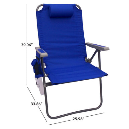 BlueWave Foldable Beach Chair (2-Pack)